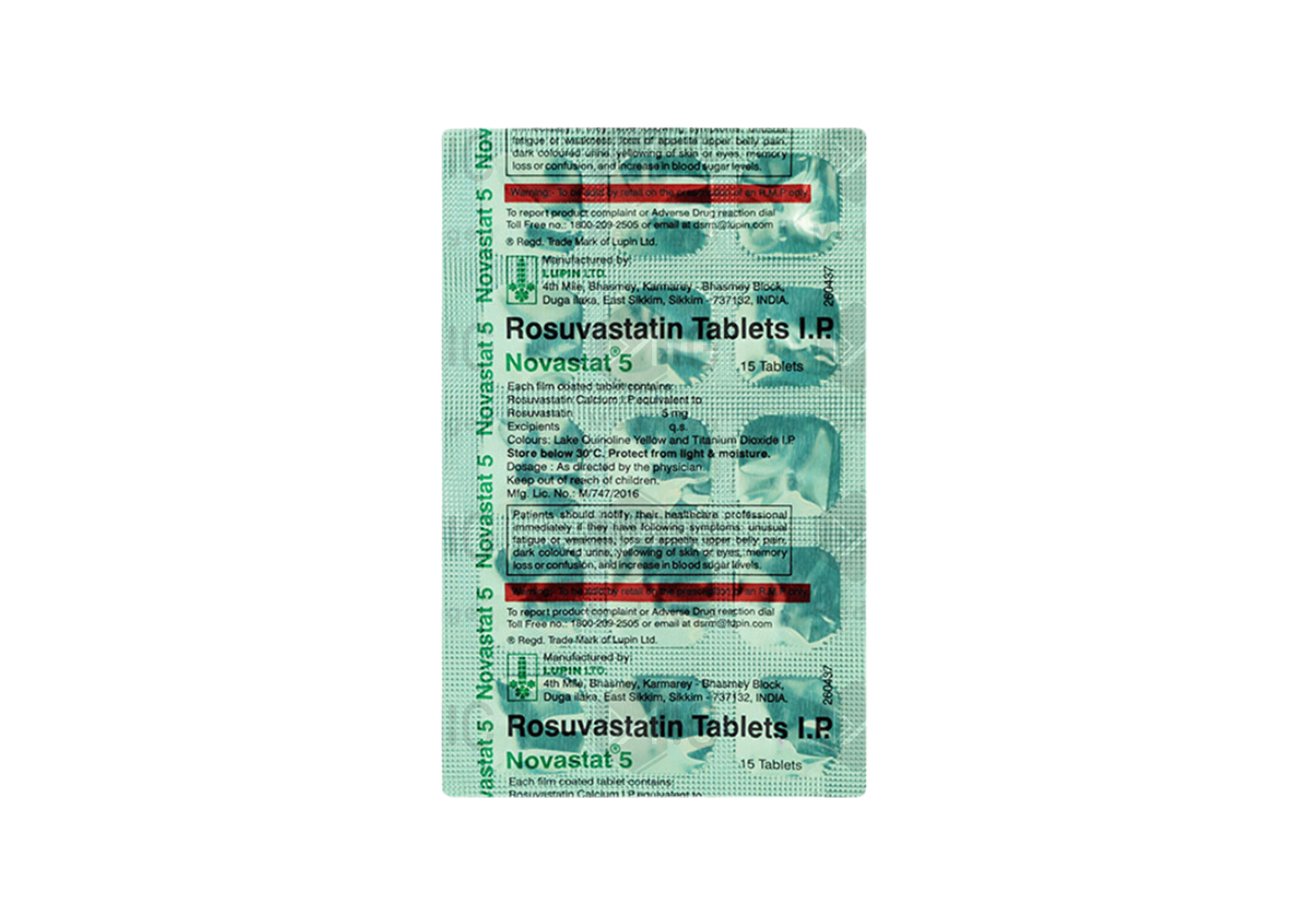 NOVASTAT 5MG